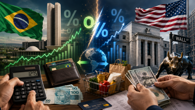 Selic vs. Fed Funds: Como a Guerra dos Juros Afeta o Seu Bolso
