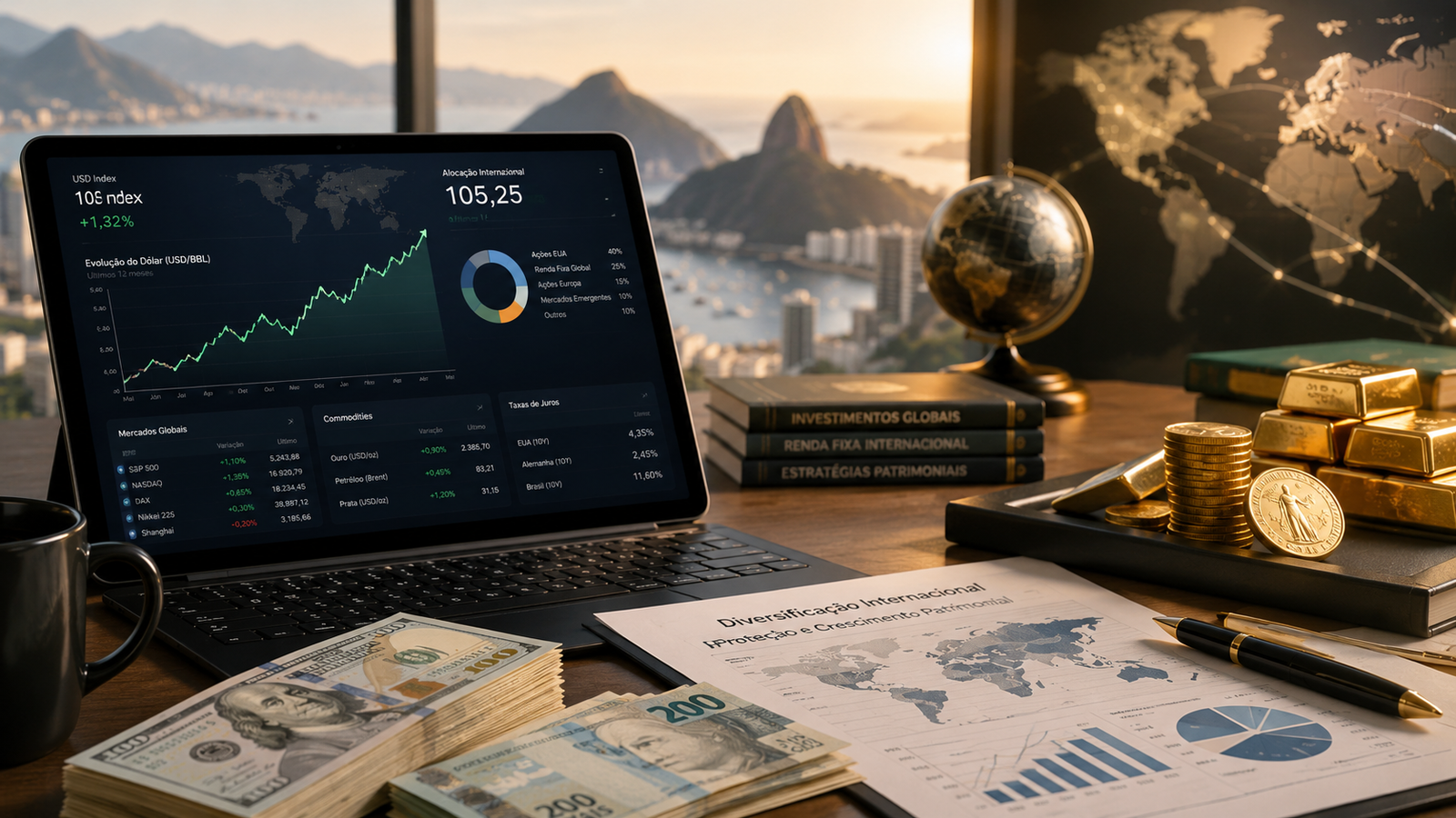Dólar em Alta: Como Blindar Seu Patrimônio com Ativos Internacionais