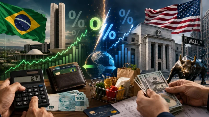 Selic vs. Fed Funds: Como a Guerra dos Juros Afeta o Seu Bolso